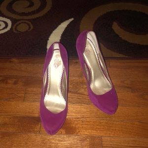 Magenta Torrid heels wide width size 13